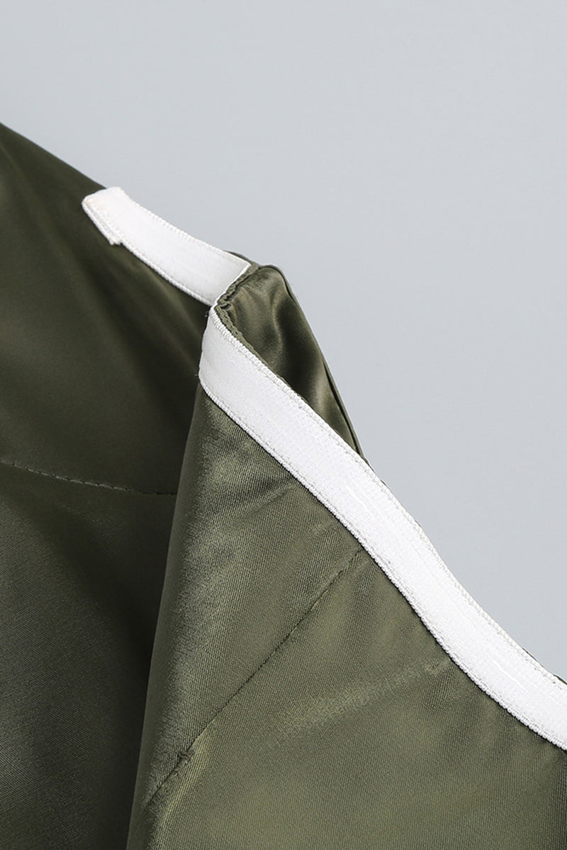 Irregular Neck Seam Corset Strapless High Slit Satin Evening Gown Slim Maxi Dresses